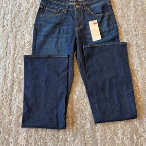 Levi's Demi Curve Women's Classic Rise Boot Denim Jeans 10/30 Dark Blue 5-Pocket